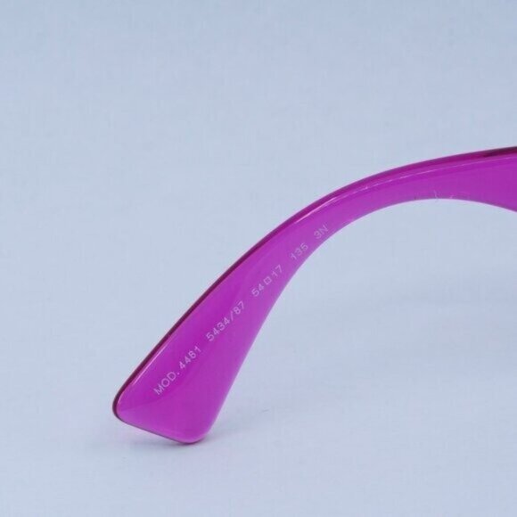 🕶️ New Versace VE4481 543487 Sunglasses - Fucsia Frame, Grey Lenses - Picture 8 of 10